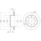 Purchase Top-Quality Rotor de frein à disque arrière par DYNAMIC FRICTION COMPANY - 600-48040 pa3