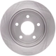Purchase Top-Quality Rotor de frein à disque arrière par DYNAMIC FRICTION COMPANY - 600-52012 pa6