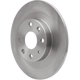 Purchase Top-Quality Rotor de frein à disque arrière par DYNAMIC FRICTION COMPANY - 600-54003 pa6