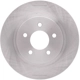 Purchase Top-Quality Rotor de frein à disque arrière par DYNAMIC FRICTION COMPANY - 600-54058 pa4