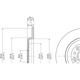 Purchase Top-Quality Rotor de frein à disque arrière par DYNAMIC FRICTION COMPANY - 600-54088 pa1