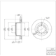 Purchase Top-Quality Rotor de frein à disque arrière par DYNAMIC FRICTION COMPANY - 600-54159 pa5
