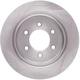 Purchase Top-Quality Rear Disc Brake Rotor by DYNAMIC FRICTION COMPANY - 600-54231 pa7