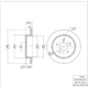 Purchase Top-Quality Rotor de frein à disque arrière par DYNAMIC FRICTION COMPANY - 600-56015 pa6