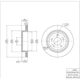 Purchase Top-Quality Rotor de frein à disque arrière par DYNAMIC FRICTION COMPANY - 600-56020 pa10