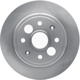 Purchase Top-Quality DYNAMIC FRICTION COMPANY - 600-58000 - Rear Disc Brake Rotor pa1