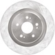 Purchase Top-Quality Rear Disc Brake Rotor by DYNAMIC FRICTION COMPANY - 600-58038 pa1