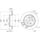 Purchase Top-Quality Rotor de frein à disque arrière par DYNAMIC FRICTION COMPANY - 600-59054 pa4