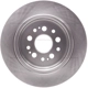 Purchase Top-Quality Rear Disc Brake Rotor by DYNAMIC FRICTION COMPANY - 600-59070 pa8