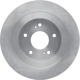 Purchase Top-Quality DYNAMIC FRICTION COMPANY - 600-67018 - Rear Disc Brake Rotor pa1