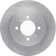 Purchase Top-Quality DYNAMIC FRICTION COMPANY - 600-67038 - Rear Disc Brake Rotor pa1