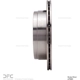 Purchase Top-Quality DYNAMIC FRICTION COMPANY - 600-67083 - Rear Disc Brake Rotor pa3
