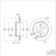 Purchase Top-Quality Rotor de frein à disque arrière par DYNAMIC FRICTION COMPANY - 600-67088 pa10