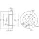 Purchase Top-Quality Rotor de frein à disque arrière par DYNAMIC FRICTION COMPANY - 600-72038 pa8