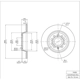 Purchase Top-Quality Rotor de frein à disque arrière par DYNAMIC FRICTION COMPANY - 600-74055 pa9