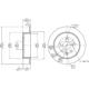 Purchase Top-Quality Rotor de frein à disque arrière par DYNAMIC FRICTION COMPANY - 600-75016 pa6