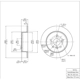 Purchase Top-Quality Rotor de frein à disque arrière par DYNAMIC FRICTION COMPANY - 600-76114 pa6