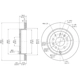 Purchase Top-Quality Rotor de frein à disque arrière par DYNAMIC FRICTION COMPANY - 600-80067 pa3
