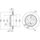 Purchase Top-Quality Rotor de frein à disque arrière par DYNAMIC FRICTION COMPANY - 604-31052 pa6