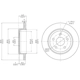 Purchase Top-Quality Rotor de frein à disque arrière par DYNAMIC FRICTION COMPANY - 604-42001 pa1