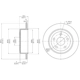 Purchase Top-Quality Rotor de frein à disque arrière par DYNAMIC FRICTION COMPANY - 604-42029 pa4