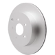 Purchase Top-Quality DYNAMIC FRICTION COMPANY - 604-67089 - Rear Disc Brake Rotor pa7