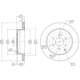 Purchase Top-Quality Rotor de frein à disque arrière par DYNAMIC FRICTION COMPANY - 604-67093 pa2