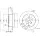 Purchase Top-Quality Rotor de frein à disque arrière par DYNAMIC FRICTION COMPANY - 604-76069 pa7