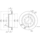 Purchase Top-Quality Rotor de frein à disque arrière par DYNAMIC FRICTION COMPANY - 604-76137 pa2