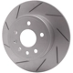 Purchase Top-Quality Rear Disc Brake Rotor by DYNAMIC FRICTION COMPANY - 614-65010 pa3