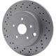 Purchase Top-Quality DYNAMIC FRICTION COMPANY - 624-13042 - Disc Brake Rotor pa8