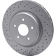 Purchase Top-Quality DYNAMIC FRICTION COMPANY - 624-47035 - Rear Disc Brake Rotor pa2