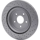 Purchase Top-Quality DYNAMIC FRICTION COMPANY - 624-47035 - Rear Disc Brake Rotor pa3