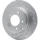 Purchase Top-Quality DYNAMIC FRICTION COMPANY - 631-03021L - Rear Disc Brake Rotor pa2