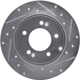 Purchase Top-Quality Rear Disc Brake Rotor by DYNAMIC FRICTION COMPANY - 631-03021R pa1