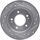 Purchase Top-Quality DYNAMIC FRICTION COMPANY - 631-03037L - Rear Disc Brake Rotor pa1
