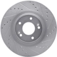 Purchase Top-Quality DYNAMIC FRICTION COMPANY - 631-03037R - Rear Disc Brake Rotor pa4