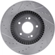 Purchase Top-Quality DYNAMIC FRICTION COMPANY - 631-03037R - Rear Disc Brake Rotor pa5