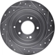 Purchase Top-Quality DYNAMIC FRICTION COMPANY - 631-03052L - Rear Disc Brake Rotor pa4