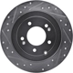 Purchase Top-Quality DYNAMIC FRICTION COMPANY - 631-03052L - Rear Disc Brake Rotor pa5