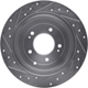 Purchase Top-Quality Rear Disc Brake Rotor by DYNAMIC FRICTION COMPANY - 631-03052R pa4
