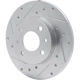 Purchase Top-Quality Rear Disc Brake Rotor by DYNAMIC FRICTION COMPANY - 631-07001L pa1