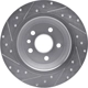 Purchase Top-Quality Rear Disc Brake Rotor by DYNAMIC FRICTION COMPANY - 631-11022R pa5