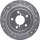 Purchase Top-Quality Rear Disc Brake Rotor by DYNAMIC FRICTION COMPANY - 631-13008R pa1