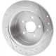 Purchase Top-Quality Rear Disc Brake Rotor by DYNAMIC FRICTION COMPANY - 631-13025L pa1