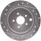 Purchase Top-Quality Rear Disc Brake Rotor by DYNAMIC FRICTION COMPANY - 631-13025R pa4