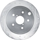 Purchase Top-Quality Rear Disc Brake Rotor by DYNAMIC FRICTION COMPANY - 631-13050R pa1
