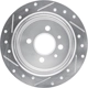 Purchase Top-Quality DYNAMIC FRICTION COMPANY - 631-31018R - Rear Disc Brake Rotor pa4