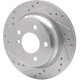 Purchase Top-Quality Rear Disc Brake Rotor by DYNAMIC FRICTION COMPANY - 631-31117L pa1