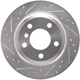 Purchase Top-Quality Rear Disc Brake Rotor by DYNAMIC FRICTION COMPANY - 631-31117L pa4